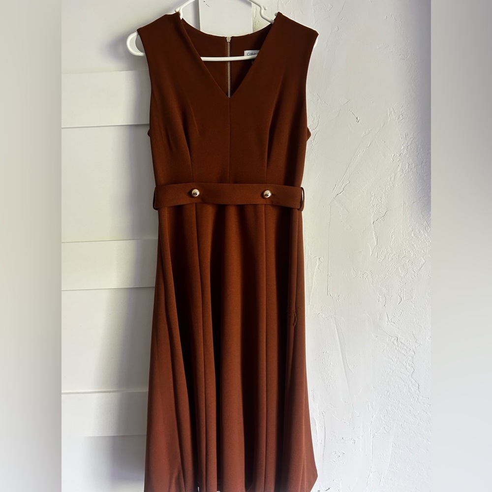 Calvin Klein Women’s A-Line Work Dress
